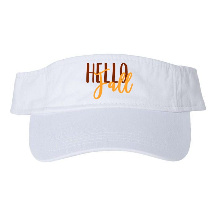 Hello Fall Autumn Lover Visor