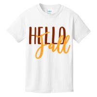 Hello Fall Autumn Lover Kids T-Shirt
