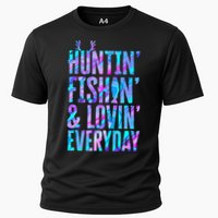 Huntin Fishin And Lovin Everyday Hunting Fishing Loving Cooling Performance Crew T-Shirt