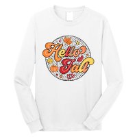 Hello Fall Autumn Season Lover Long Sleeve Shirt