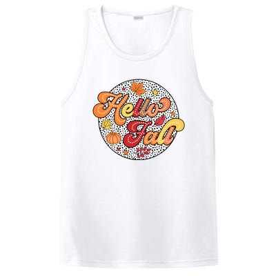 Hello Fall Autumn Season Lover PosiCharge Competitor Tank