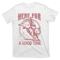 Here For A Good Time Cowboy Cowgirl Western Country Music T-Shirt