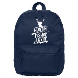 Hunting, Fishing And Loving Everyday Sport 16 in Basic Backpack