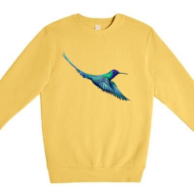 Hummingbird From A Splash Premium Crewneck Sweatshirt