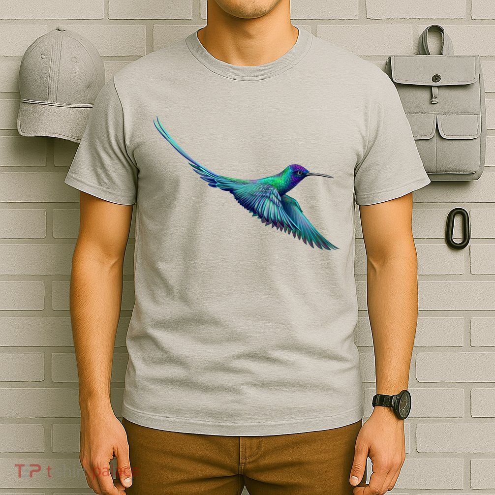 Hummingbird From A Splash T-Shirt