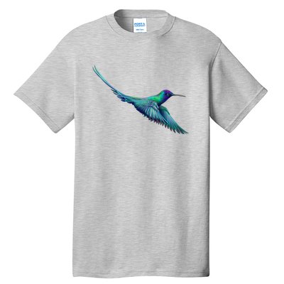 Hummingbird From A Splash Tall T-Shirt