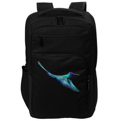 Hummingbird From A Splash Impact Tech Backpack