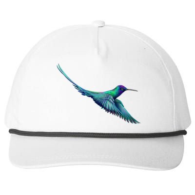 Hummingbird From A Splash Snapback Five-Panel Rope Hat