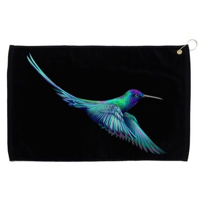 Hummingbird From A Splash Grommeted Golf Towel