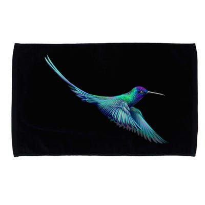 Hummingbird From A Splash Microfiber Hand Towel