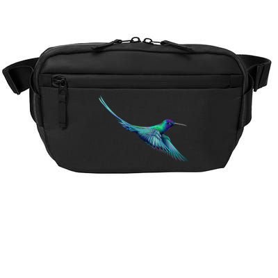 Hummingbird From A Splash Crossbody Pack