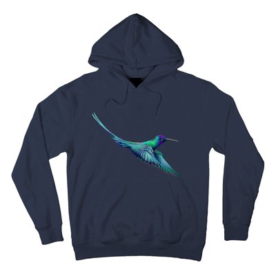 Hummingbird From A Splash Hoodie