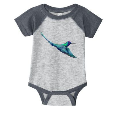 Hummingbird From A Splash Infant Baby Jersey Bodysuit