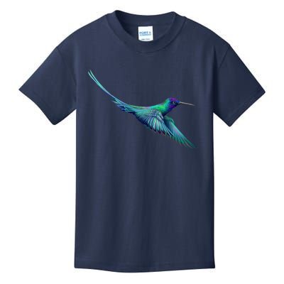 Hummingbird From A Splash Kids T-Shirt