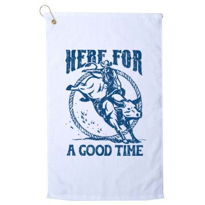 Here For A Good Time Rodeo Country Music Platinum Collection Golf Towel