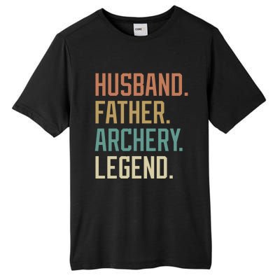 Husband Father Archery Legend Father's Day Birthday Cute Gift Tall Fusion ChromaSoft Performance T-Shirt