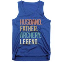 Husband Father Archery Legend Father's Day Birthday Cute Gift Tank Top