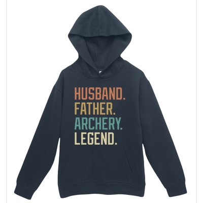 Husband Father Archery Legend Father's Day Birthday Cute Gift Urban Pullover Hoodie