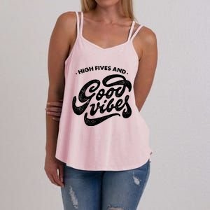 High Fives And Good Vibes Women's Strappy Tank