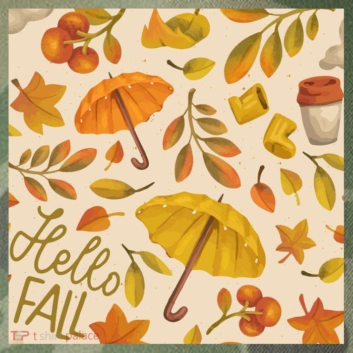 Hello Fall Autumn Season Legacy Tie Dye Trucker Hat