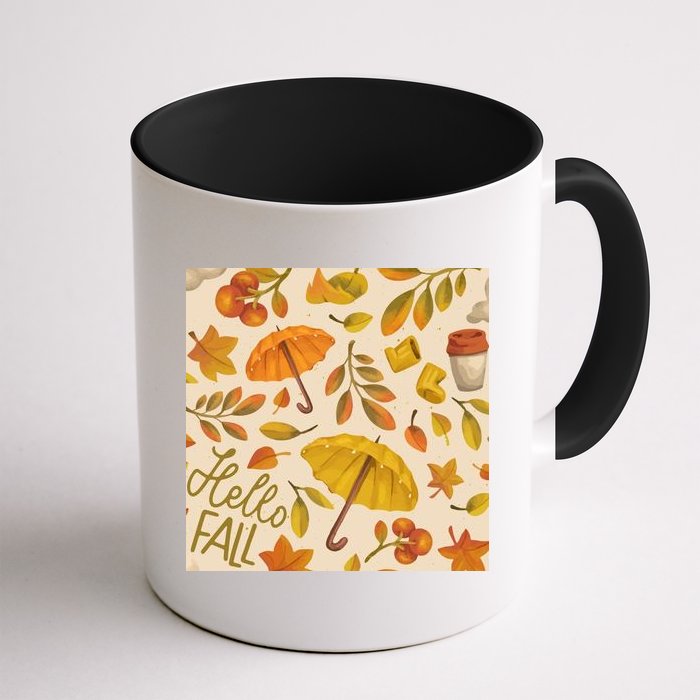 Hello Fall Autumn Season Mug