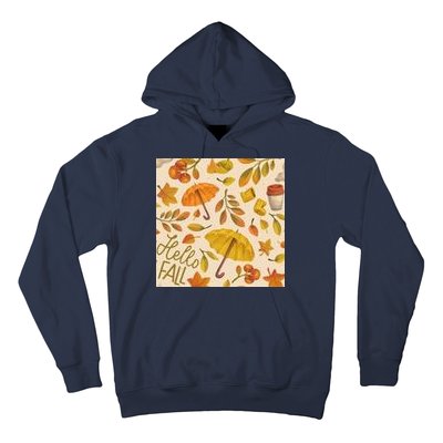 Hello Fall Autumn Season Hoodie