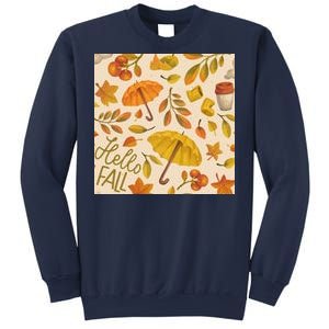 Hello Fall Autumn Season Sweatshirt