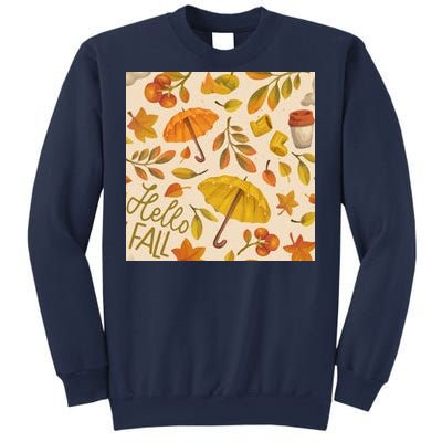 Hello Fall Autumn Season Sweatshirt