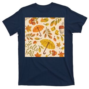 Hello Fall Autumn Season T-Shirt