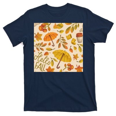 Hello Fall Autumn Season T-Shirt