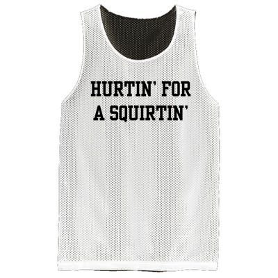 Hurtin For A Squirtin Mesh Reversible Basketball Jersey Tank