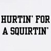 Hurtin For A Squirtin Women's Crop Top Tee
