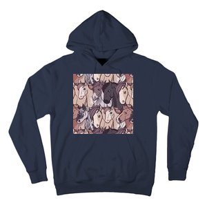 Horses Farm Animal Hoodie