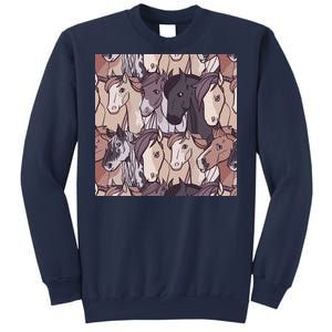 Horses Farm Animal Sweatshirt