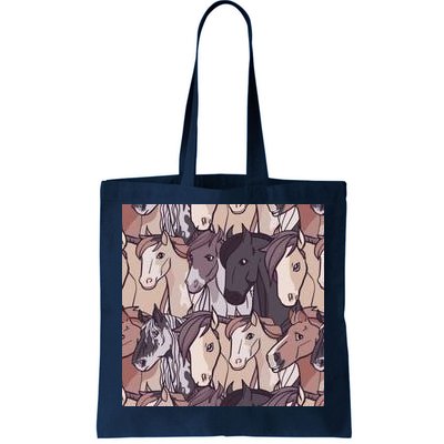 Horses Farm Animal Tote Bag