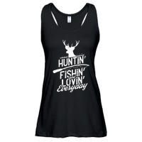 Hunting, Fishing and Loving everyday Sport Ladies Essential Flowy Tank