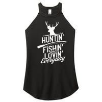 Hunting, Fishing and Loving everyday Sport Women's Perfect Tri Rocker Tank