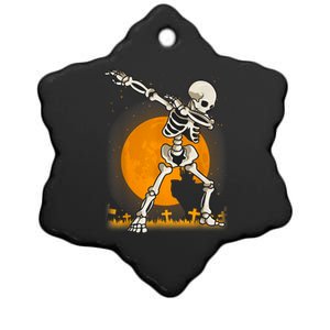 Halloweens For Boy Girl Dabbing Skeleton Costume Ceramic Star Ornament