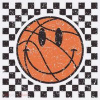 Happy Face Basketball Lover Smile Face Funny Smiling Mesh Reversible Basketball Jersey Tank