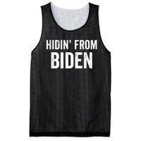 Hidin From Biden Mesh Reversible Basketball Jersey Tank