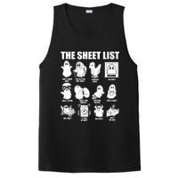 Halloween Funny Boo Sheet Halloween The Sheet List PosiCharge Competitor Tank