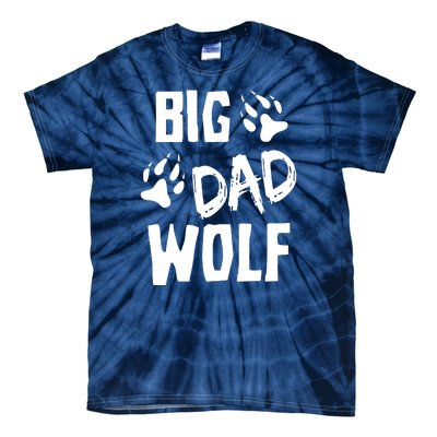 Halloween Funny Big Dad Wolf Tie-Dye T-Shirt