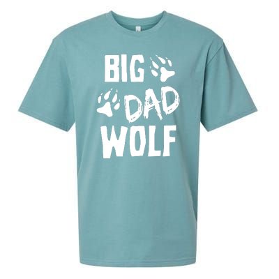 Halloween Funny Big Dad Wolf Sueded Cloud Jersey T-Shirt