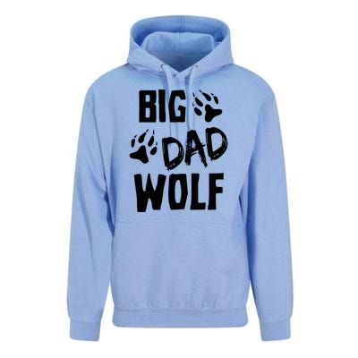 Halloween Funny Big Dad Wolf Unisex Surf Hoodie