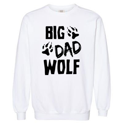 Halloween Funny Big Dad Wolf Garment-Dyed Sweatshirt