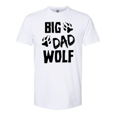 Halloween Funny Big Dad Wolf Softstyle CVC T-Shirt