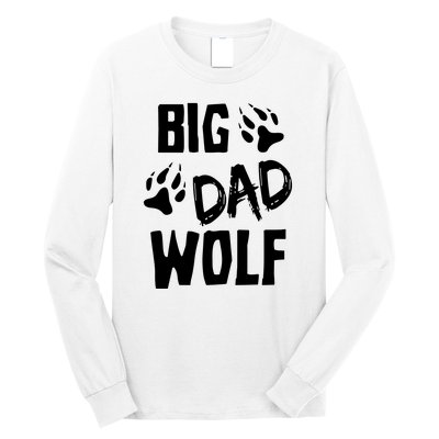 Halloween Funny Big Dad Wolf Long Sleeve Shirt