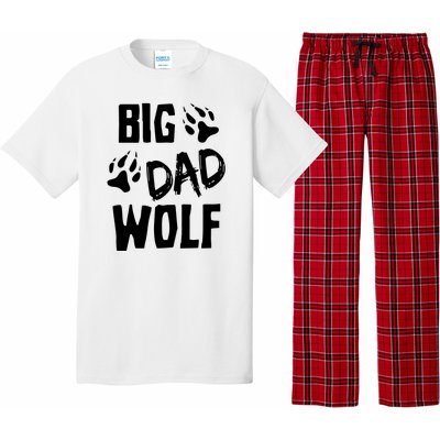 Halloween Funny Big Dad Wolf Pajama Set