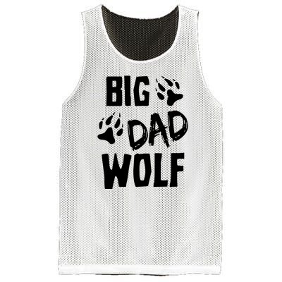 Halloween Funny Big Dad Wolf Mesh Reversible Basketball Jersey Tank