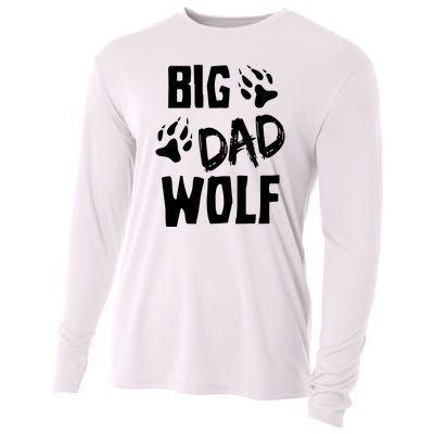 Halloween Funny Big Dad Wolf Cooling Performance Long Sleeve Crew